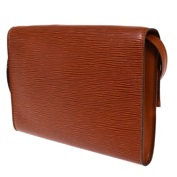 AUTHENTIC LOUIS VUITTON Pochette Arche Shoulder Clutch Bag Epi Leather - Picture 4 of 8